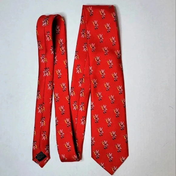HALLMARK Men's Holiday Santa Clause Necktie - Picture 4 of 7